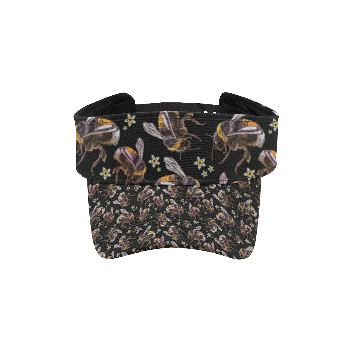 Bee Pattern Print Design 04 Unisex Sun Visor