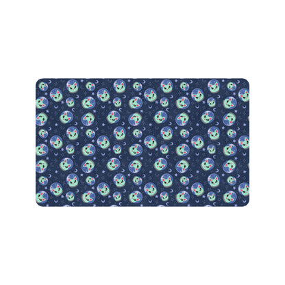 Alien Cat Rubber Doormat
