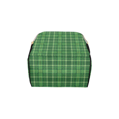 Irish Plaid Pattern Print Design 02 Diaper Bag Backpack