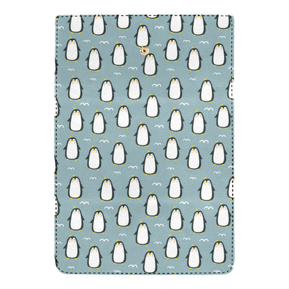 Penguin Pattern Print Design A02 Women's Trifold Wallet