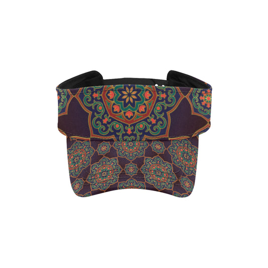 Medallion Pattern Print Design 03 Unisex Sun Visor