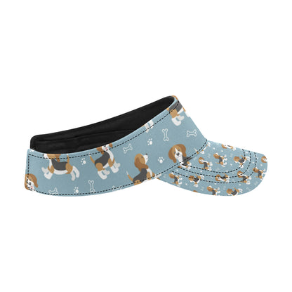 Beagle Pattern Print Design 02 Unisex Sun Visor
