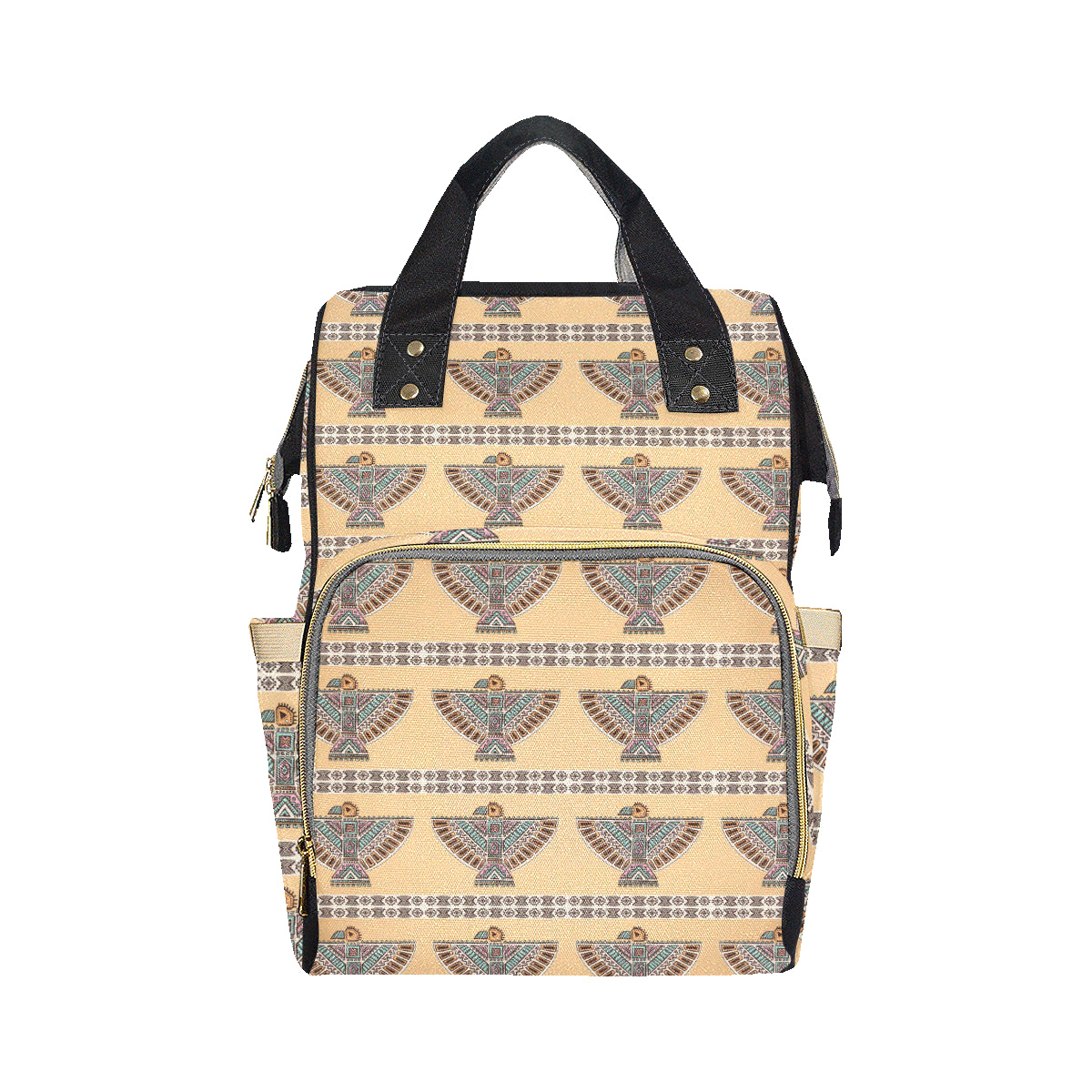 Native American Eagle Pattern Diaper Bag Backpack