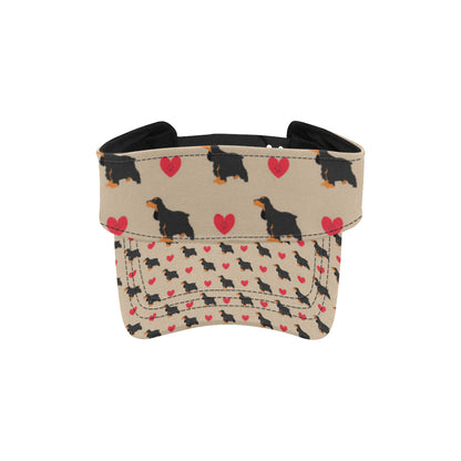 Cocker Pattern Print Design 02 Unisex Sun Visor