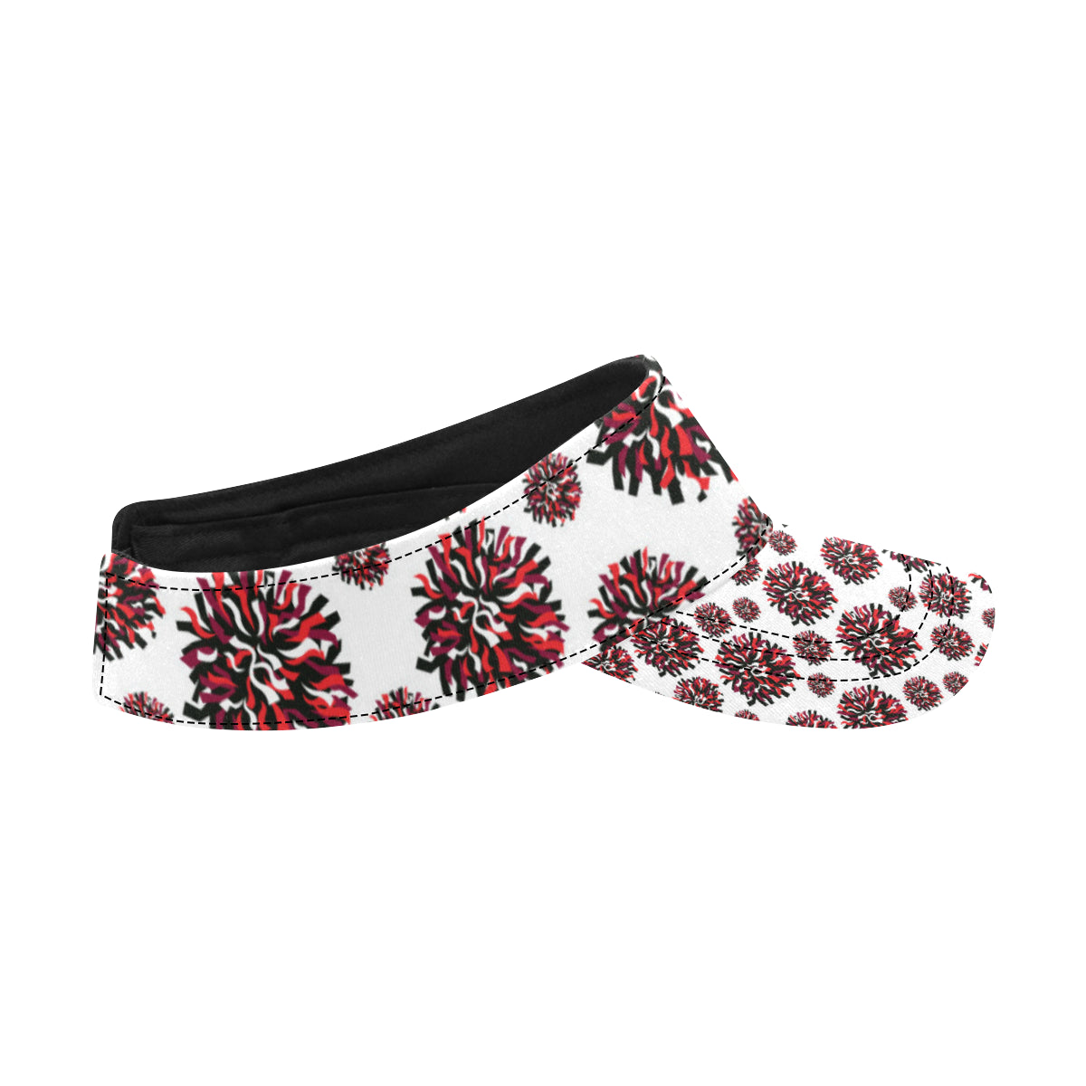 Cheerleader Pattern Print Design 01 Unisex Sun Visor
