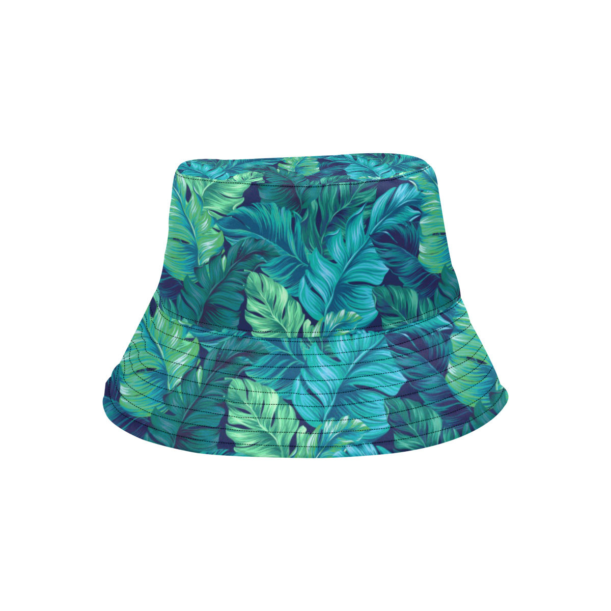 Banana Leaf Pattern Print Design BL05 Unisex Bucket Hat