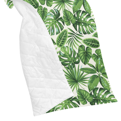 Tropical Flower Pattern Print Design TF013 Premium Quilt