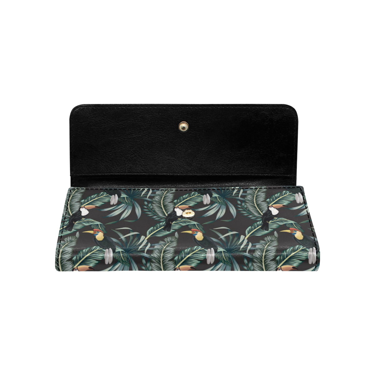 Rainforest Pattern Print Design RF06 Women's Trifold Wallet