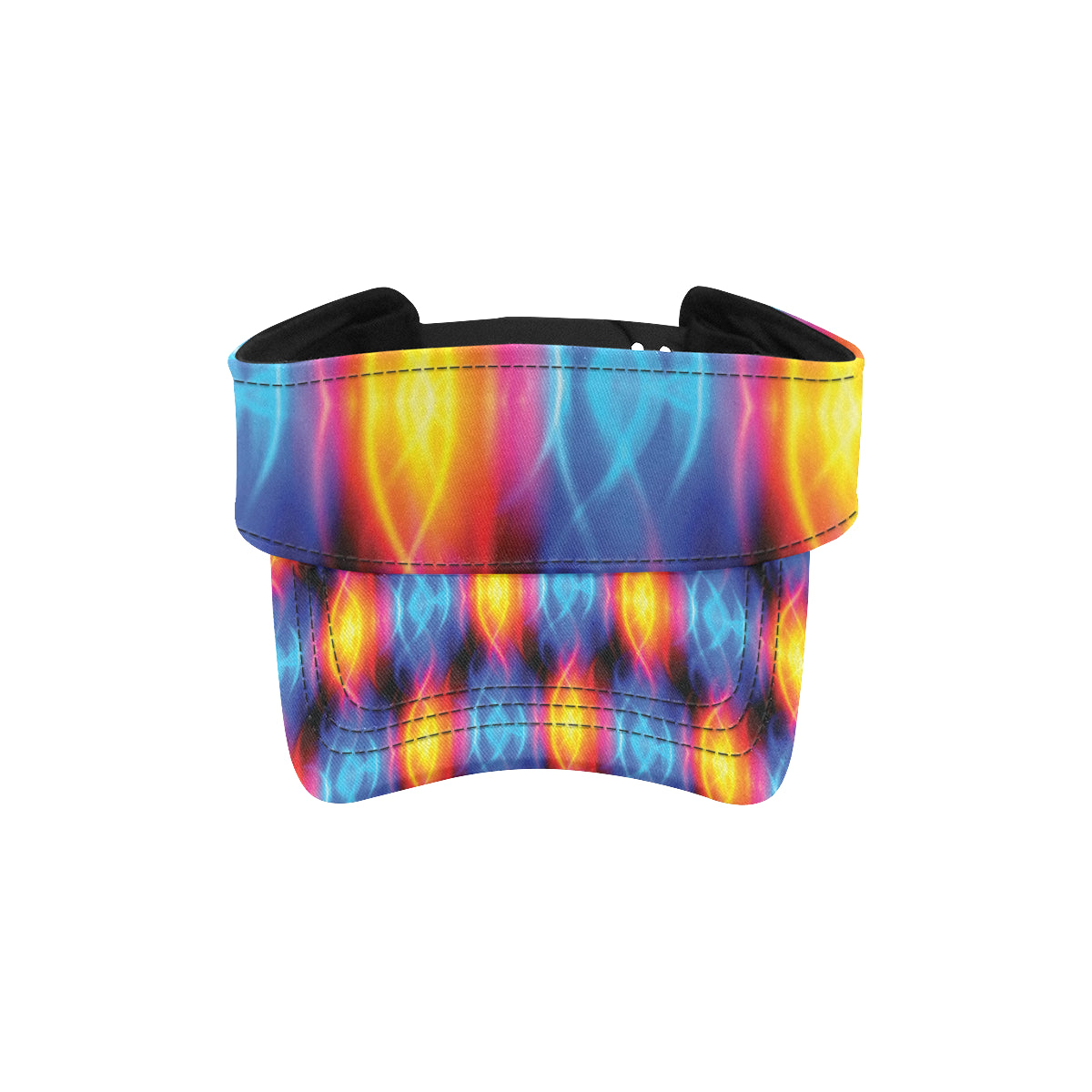 Flame Fire Blue Design Print Unisex Sun Visor