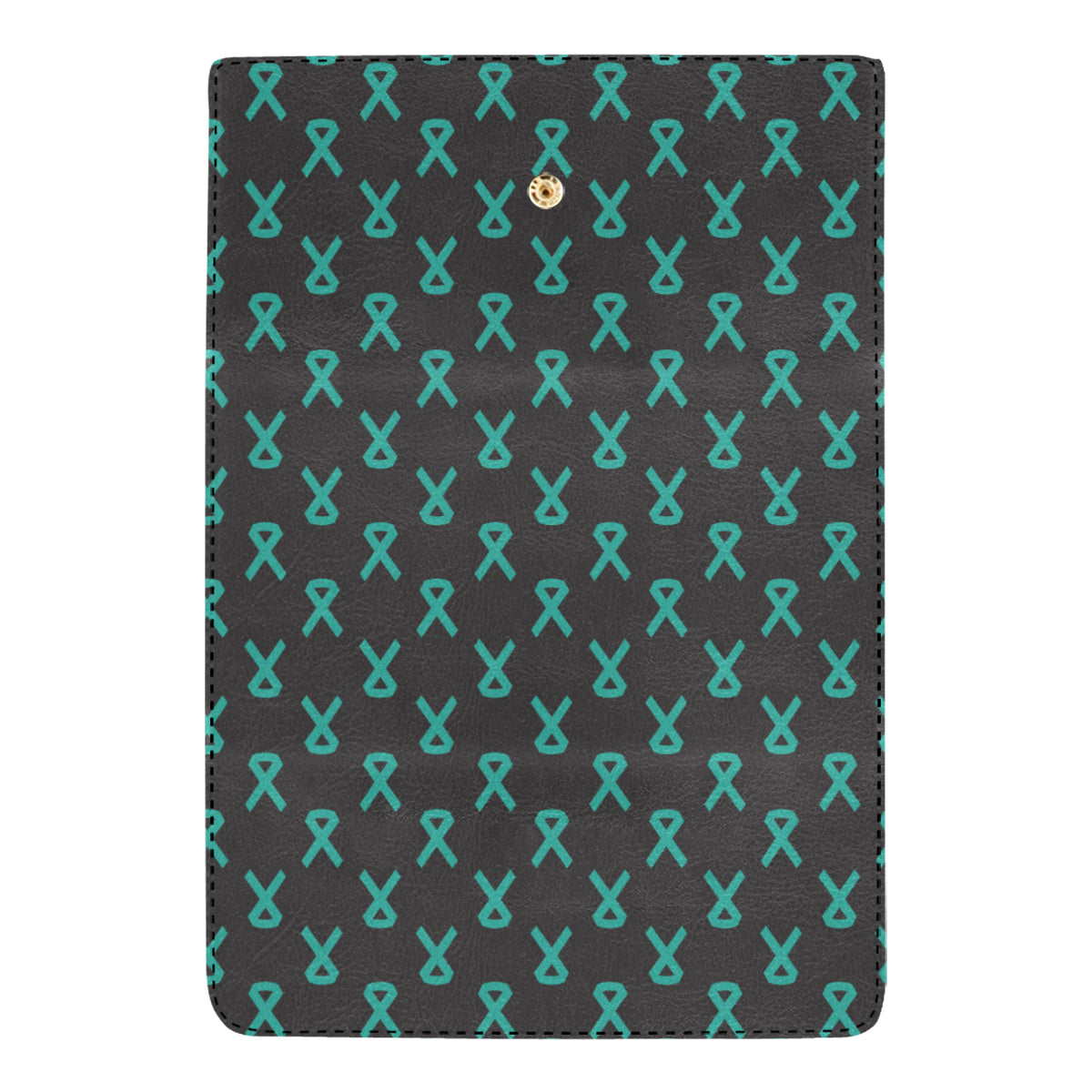Ovarian cancer Pattern Print Design A01 Women's Trifold Wallet