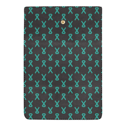 Ovarian cancer Pattern Print Design A01 Women's Trifold Wallet