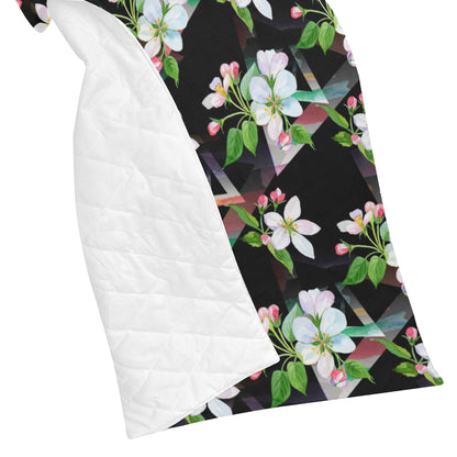 Apple blossom Pattern Print Design AB07 Premium Quilt