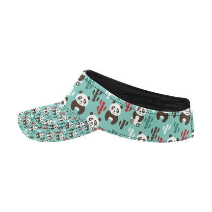 Panda Bear Cute Themed Print Unisex Sun Visor