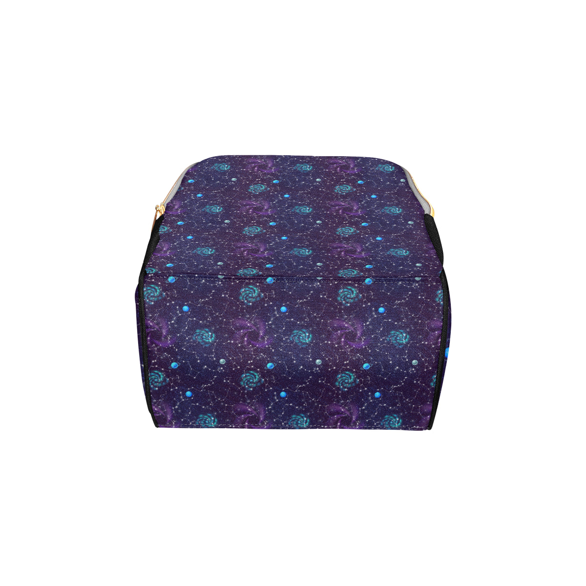 Zodiac Galaxy Design Print Diaper Bag Backpack