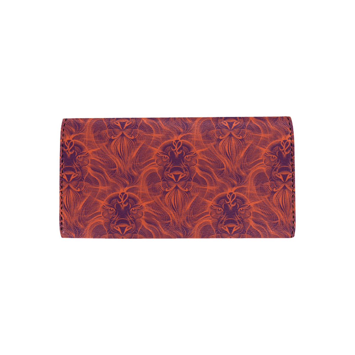 Leo Pattern Print Design 01 Women's Trifold Wallet