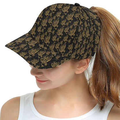 Owl Tribal Polynesian Design Print Snapback Cap