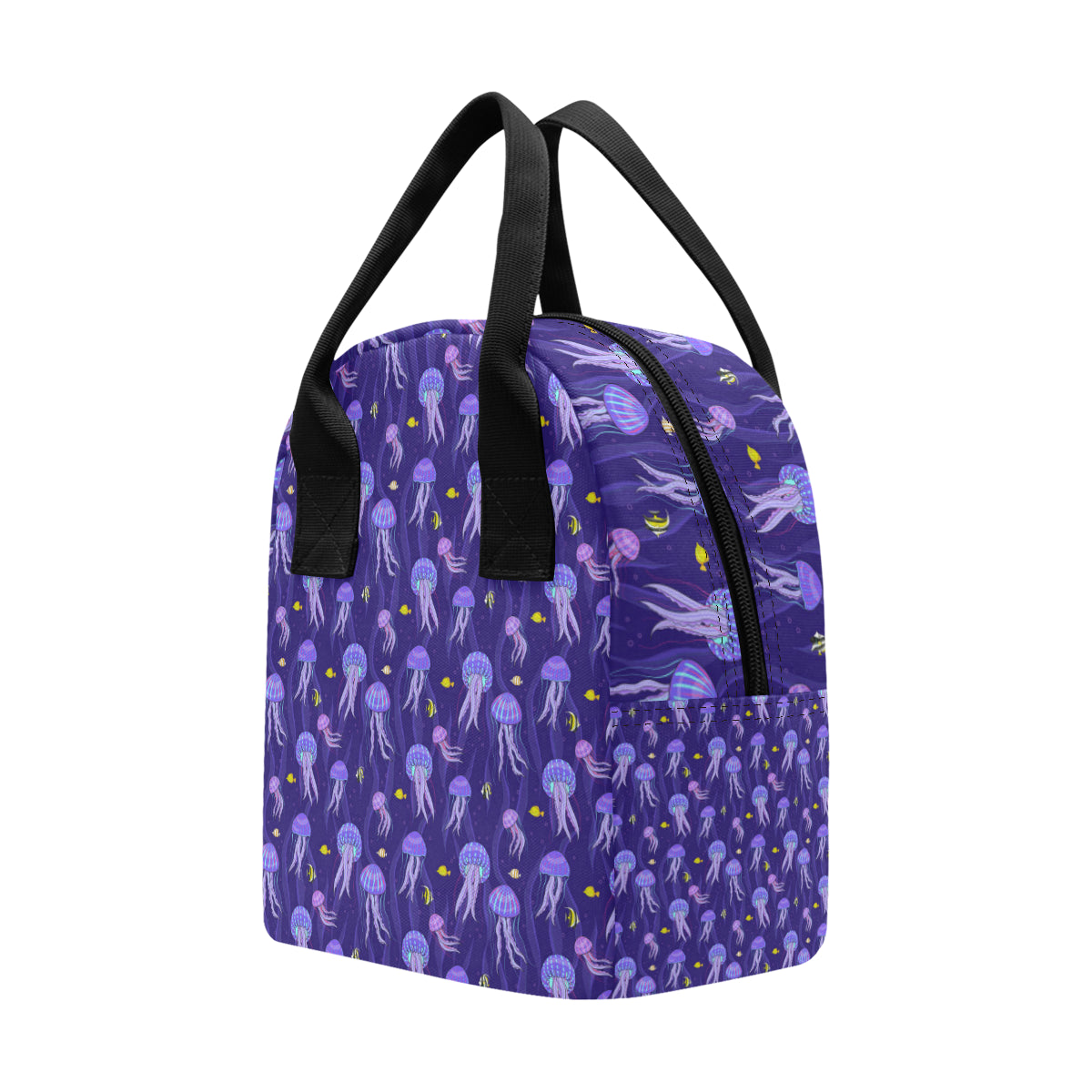 Jellyfish Style Print Insulated Lunch Bag