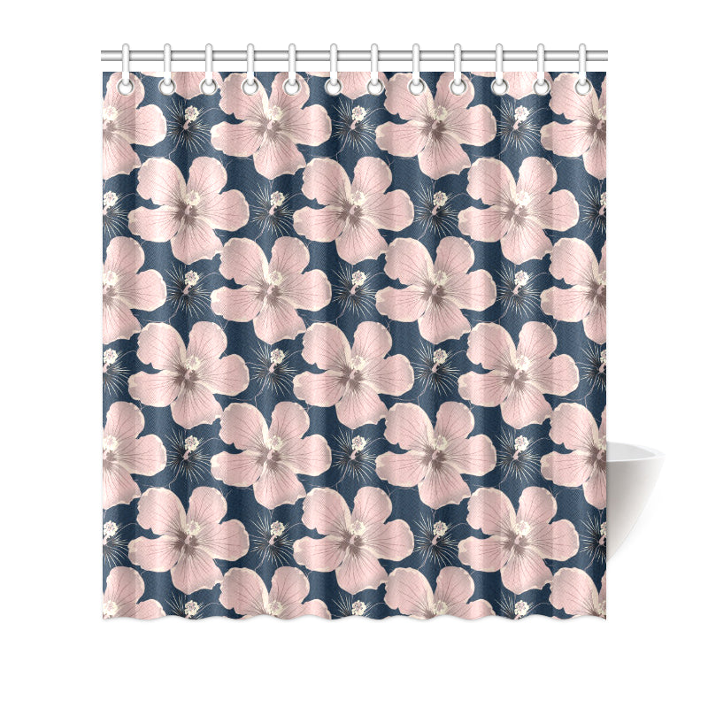 Plumeria Pattern Print Design PM018 Shower Curtain