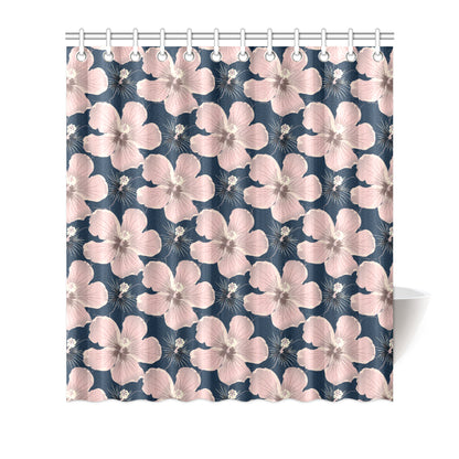 Plumeria Pattern Print Design PM018 Shower Curtain