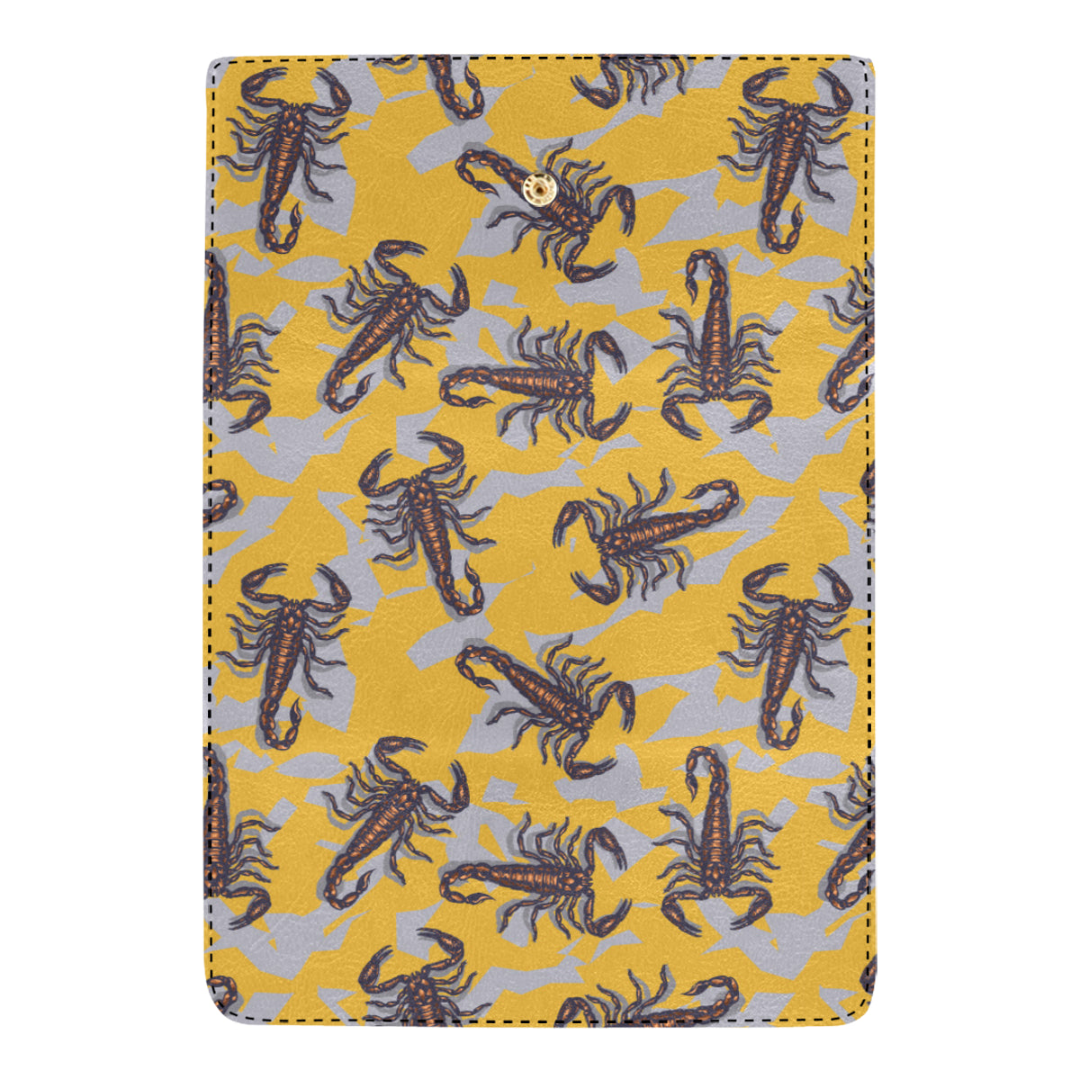 Scorpion Pattern Print Design 01 Women's Trifold Wallet