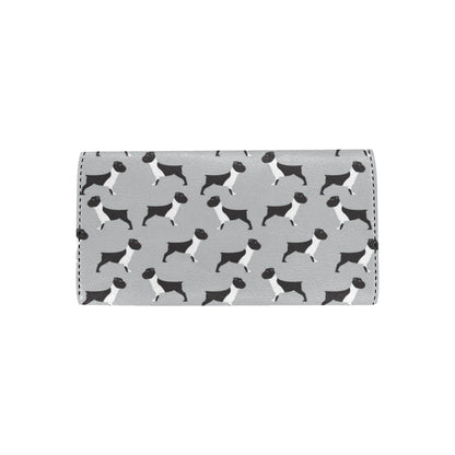 Boxers Pattern Print Design 01 Women's Trifold Wallet