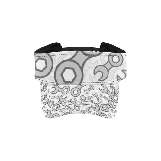 Mechanic Pattern Print Design 05 Unisex Sun Visor
