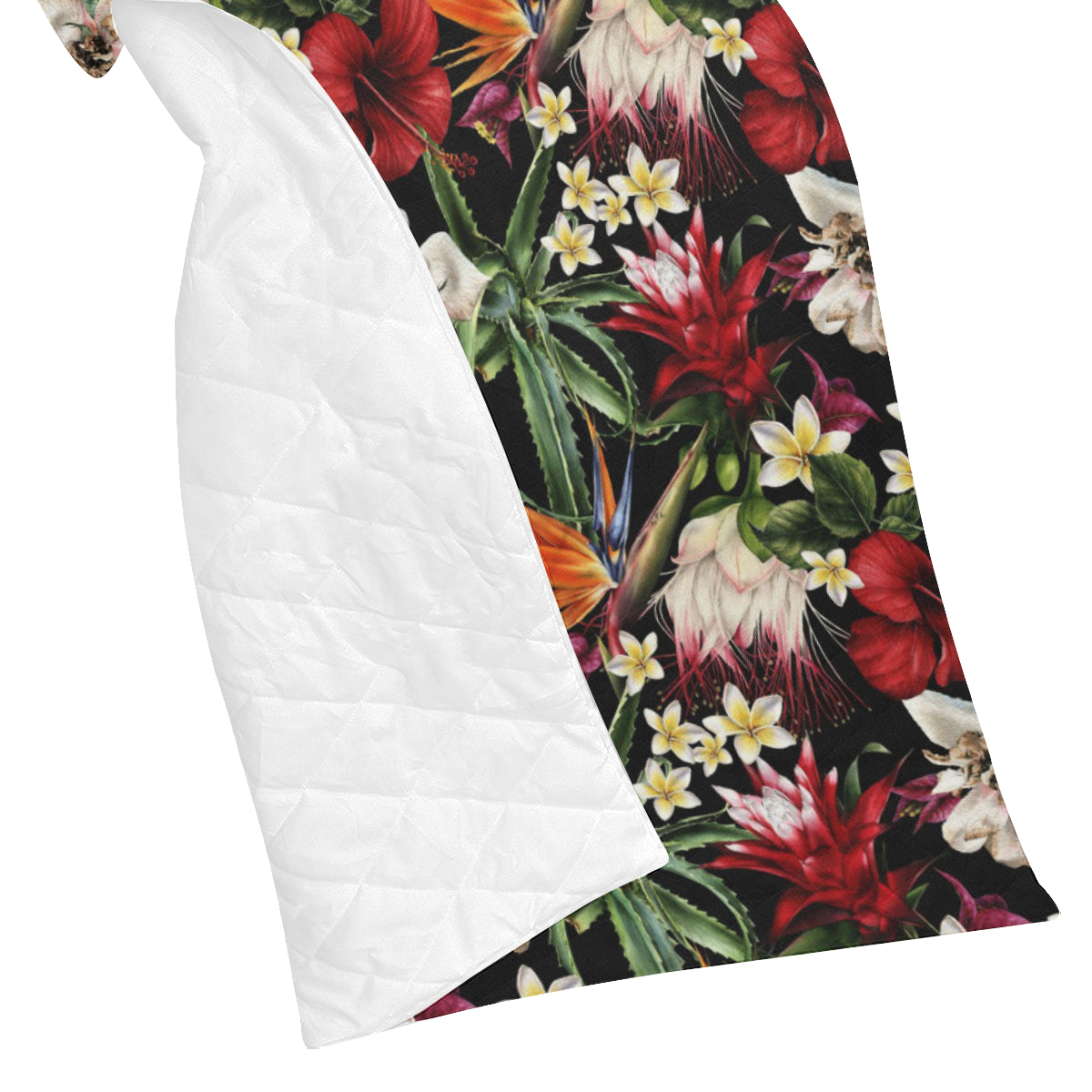 Summer Floral Pattern Print Design SF03 Premium Quilt