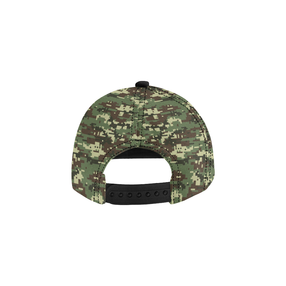ACU Digital Army Camouflage Snapback Cap