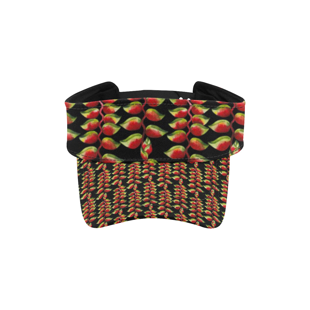 Heliconia Pattern Print Design HL05 Unisex Sun Visor