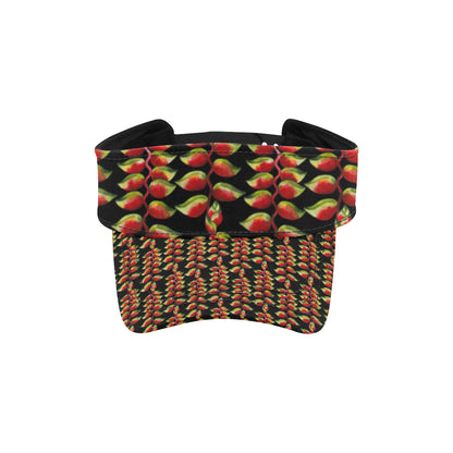 Heliconia Pattern Print Design HL05 Unisex Sun Visor
