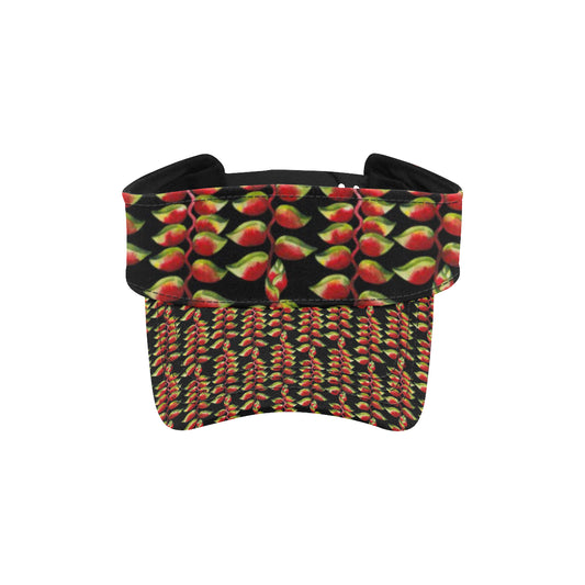 Heliconia Pattern Print Design HL05 Unisex Sun Visor