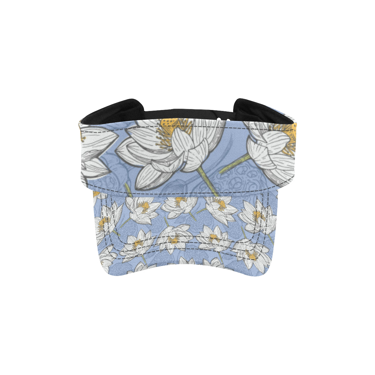 Lotus Pattern Print Design 04 Unisex Sun Visor