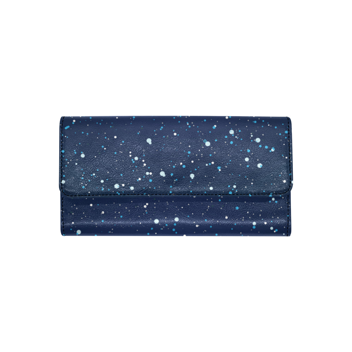 Night sky Pattern Print Design A03 Women's Trifold Wallet