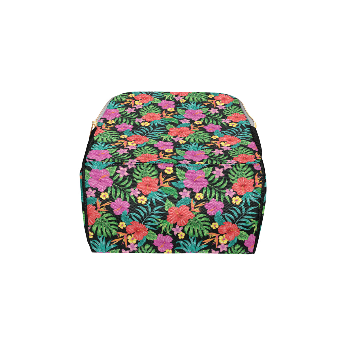 Hibiscus Red Hawaiian Flower Diaper Bag Backpack