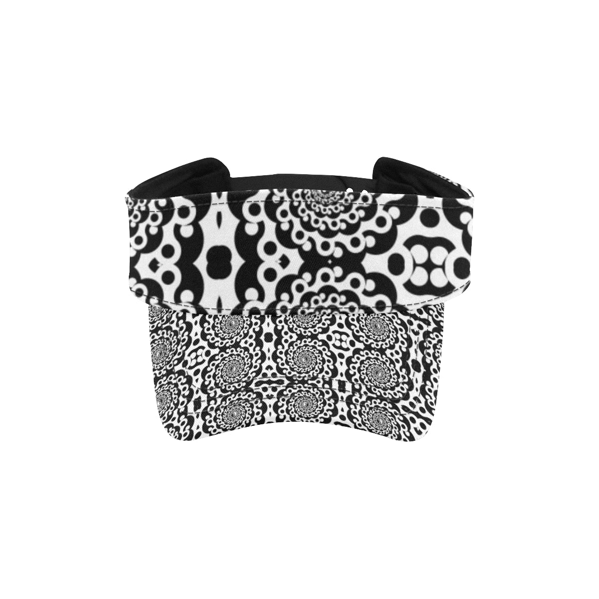 Yin Yang Spiral Design Print Unisex Sun Visor