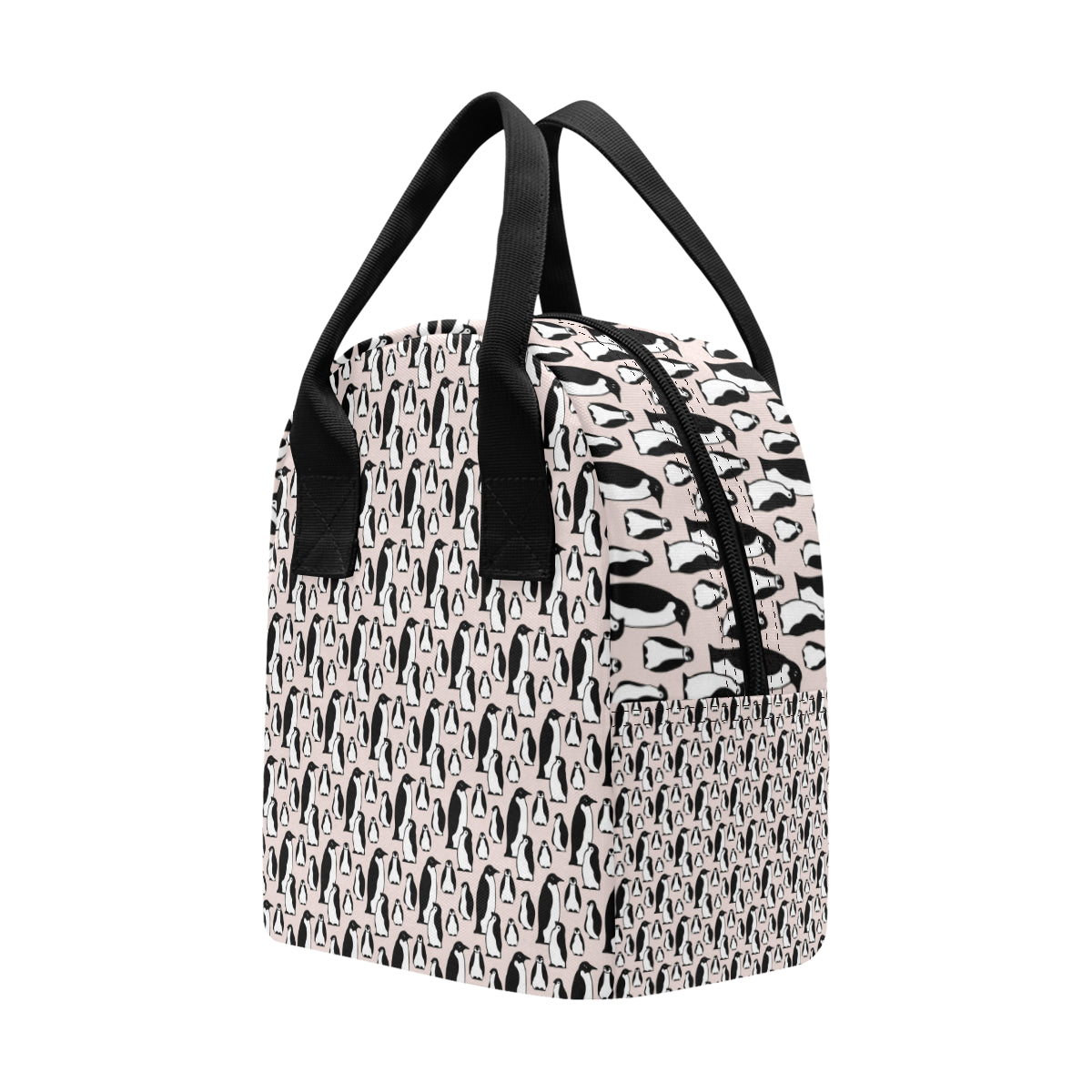 Penguin Themed Insulated Lunch Bag