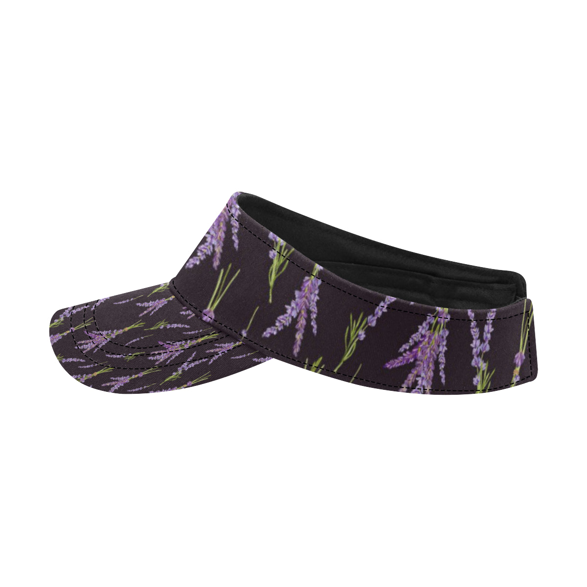 Lavender Pattern Print Design LV05 Unisex Sun Visor