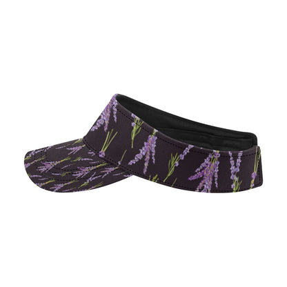 Lavender Pattern Print Design LV05 Unisex Sun Visor