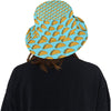 Taco Pattern Print Design TC03 Unisex Bucket Hat