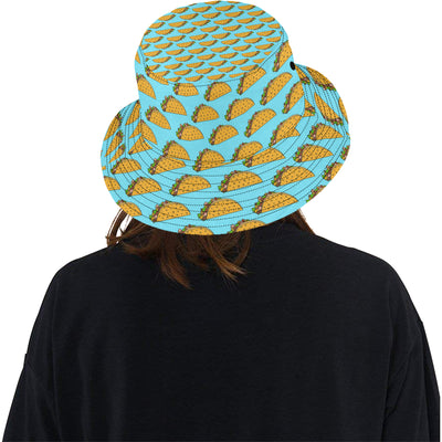 Taco Pattern Print Design TC03 Unisex Bucket Hat