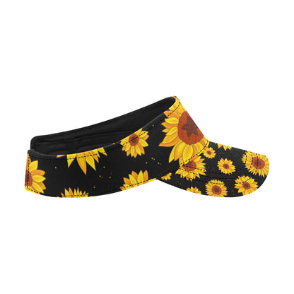 Sunflower Pattern Print Design SF09 Unisex Sun Visor