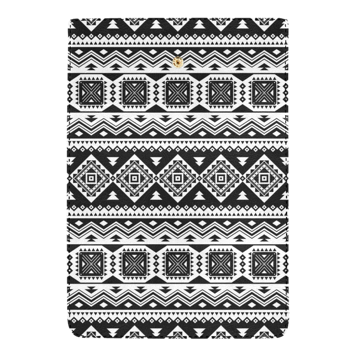 Aztec Pattern Print Design 08 Women's Trifold Wallet