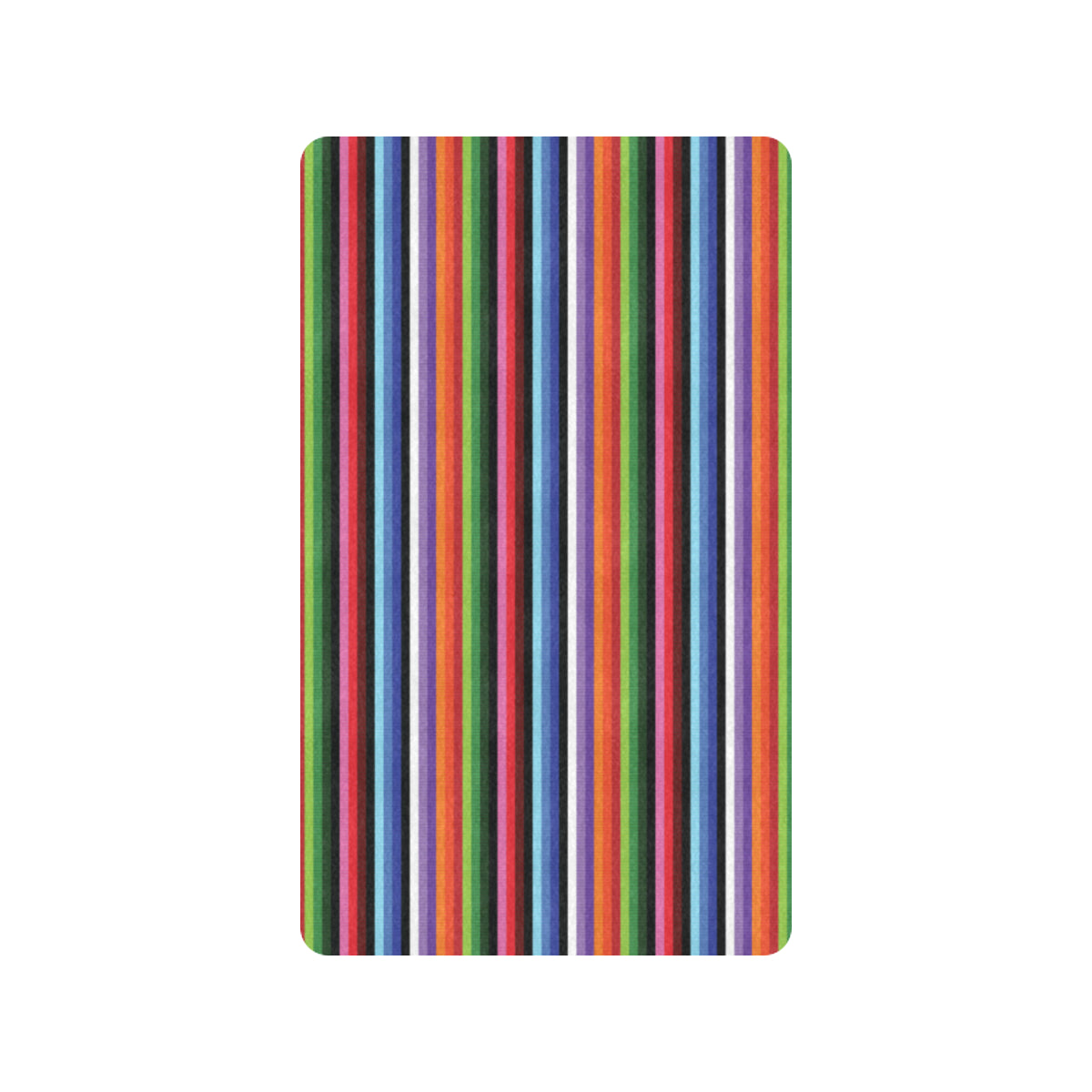 Serape Design Rubber Doormat