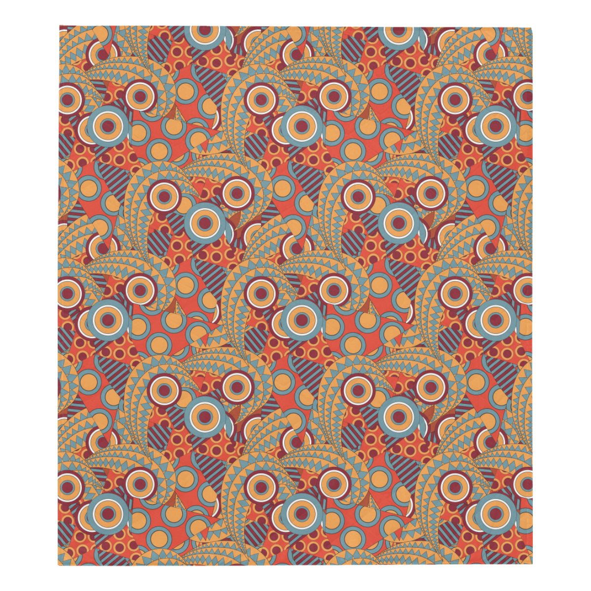 African Pattern Print Design 06 Premium Quilt
