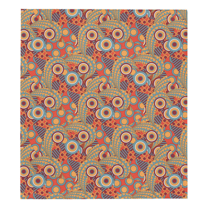 African Pattern Print Design 06 Premium Quilt