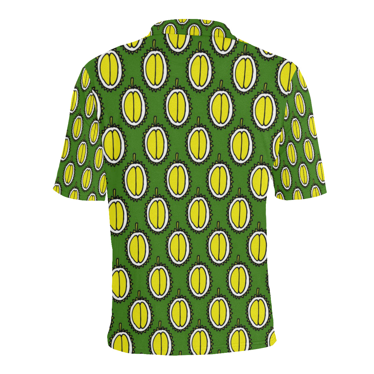 Durian Pattern Print Design DR01 Men Polo Shirt