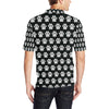 Paw Pattern Print Design A02 Men Polo Shirt