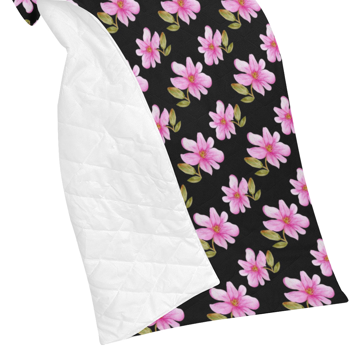 Magnolia Pattern Print Design MAG06 Premium Quilt