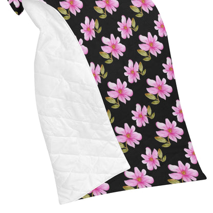 Magnolia Pattern Print Design MAG06 Premium Quilt