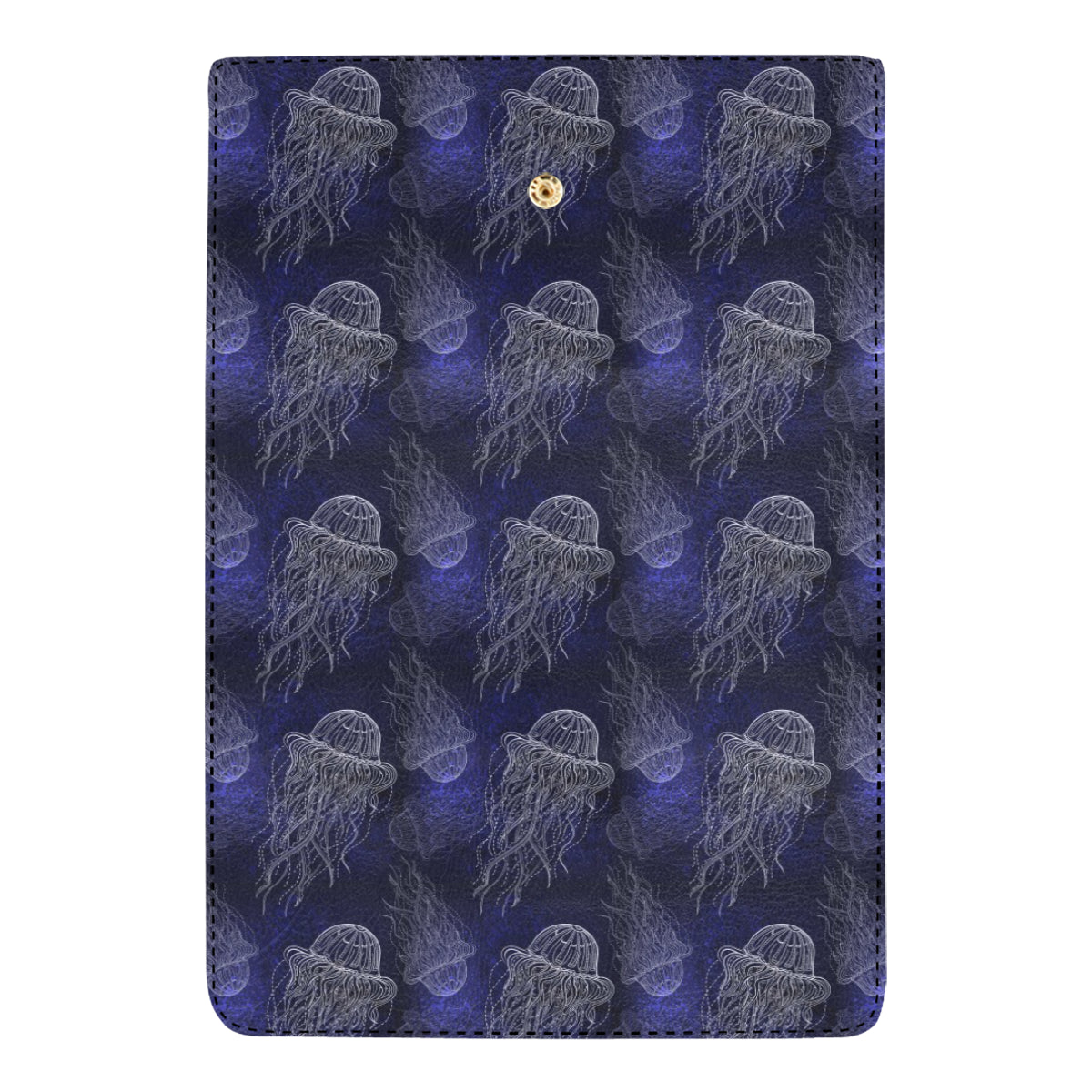 Jellyfish Pattern Print Design 02 Women's Trifold Wallet